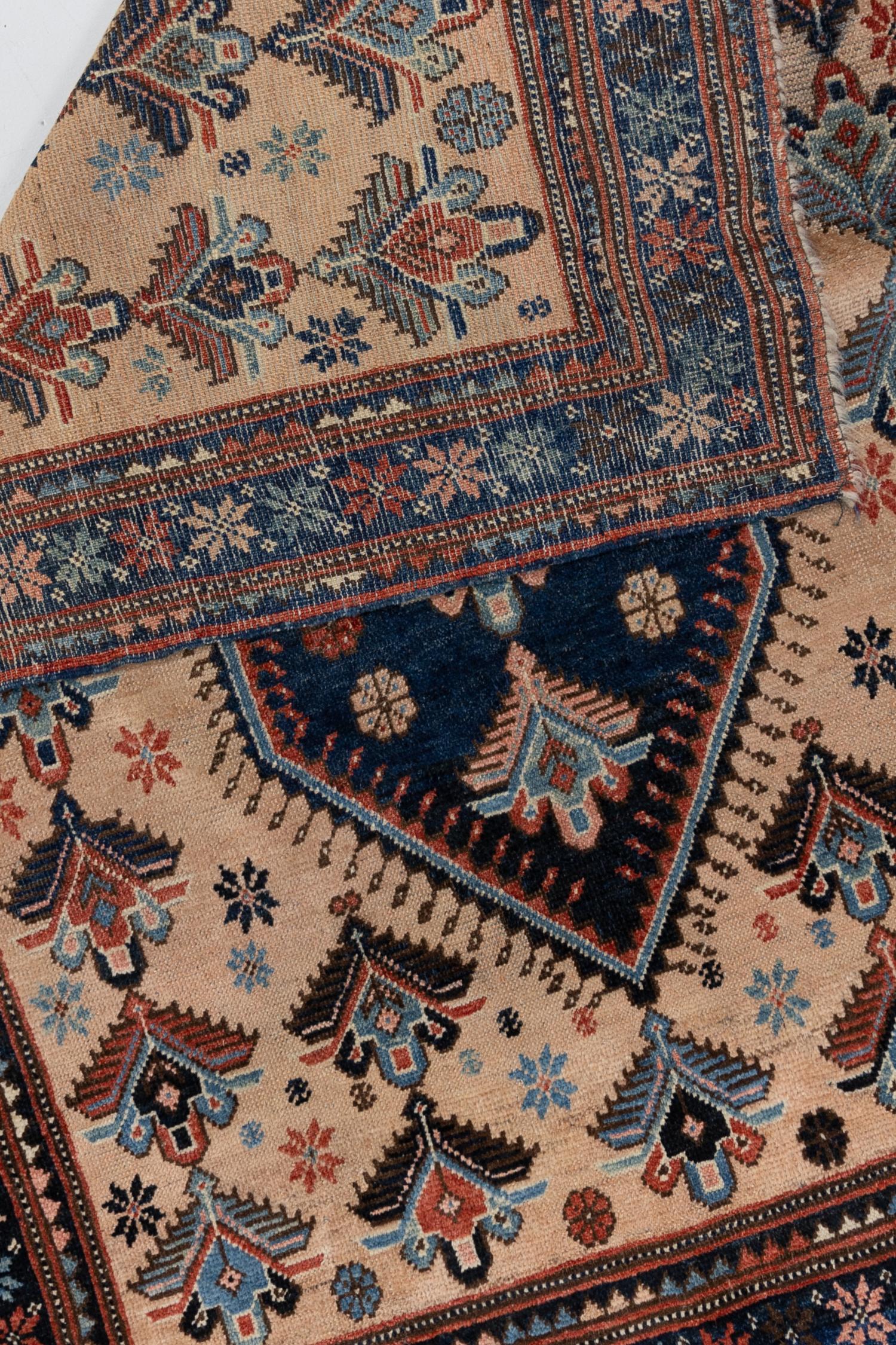 Persian Vintage Azerbaijani Rug For Sale