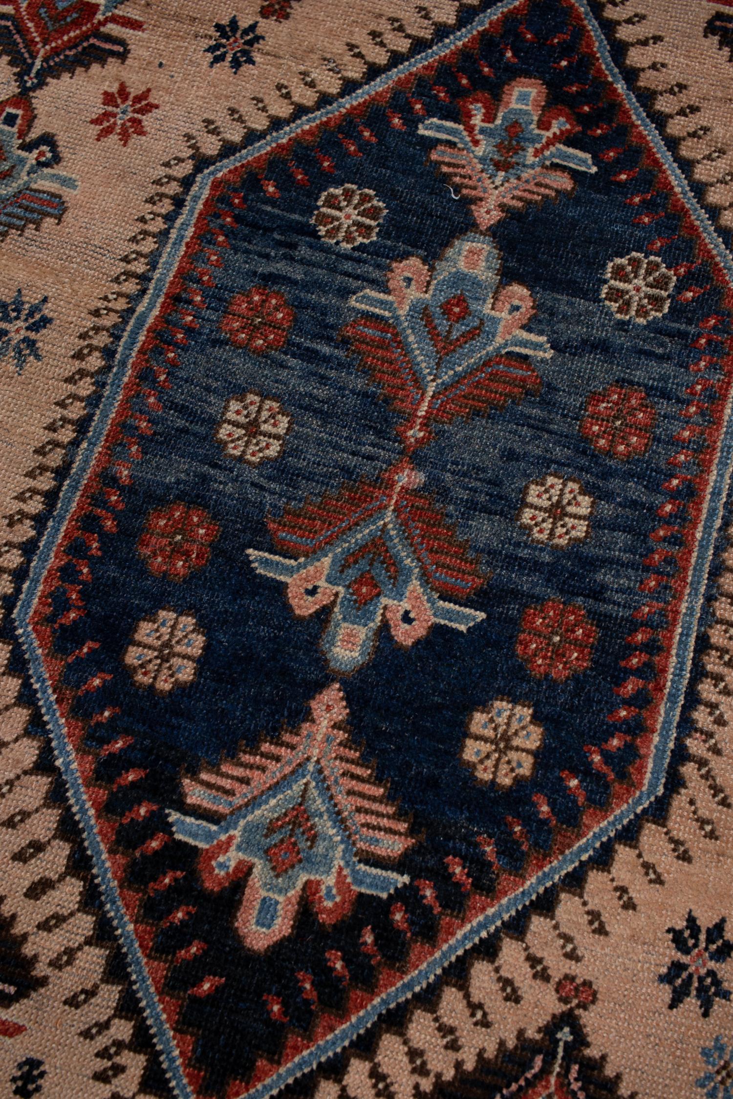 Wool Vintage Azerbaijani Rug For Sale