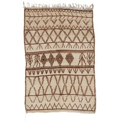 Tapis berbère marocain Azilal vintage