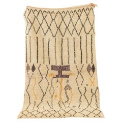 Vintage Azilal Berber Rug Morocco Handmade 100% Wool