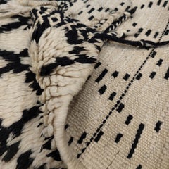 Vintage Azilal Moroccan Berber Rug with Animal Pelt Pattern