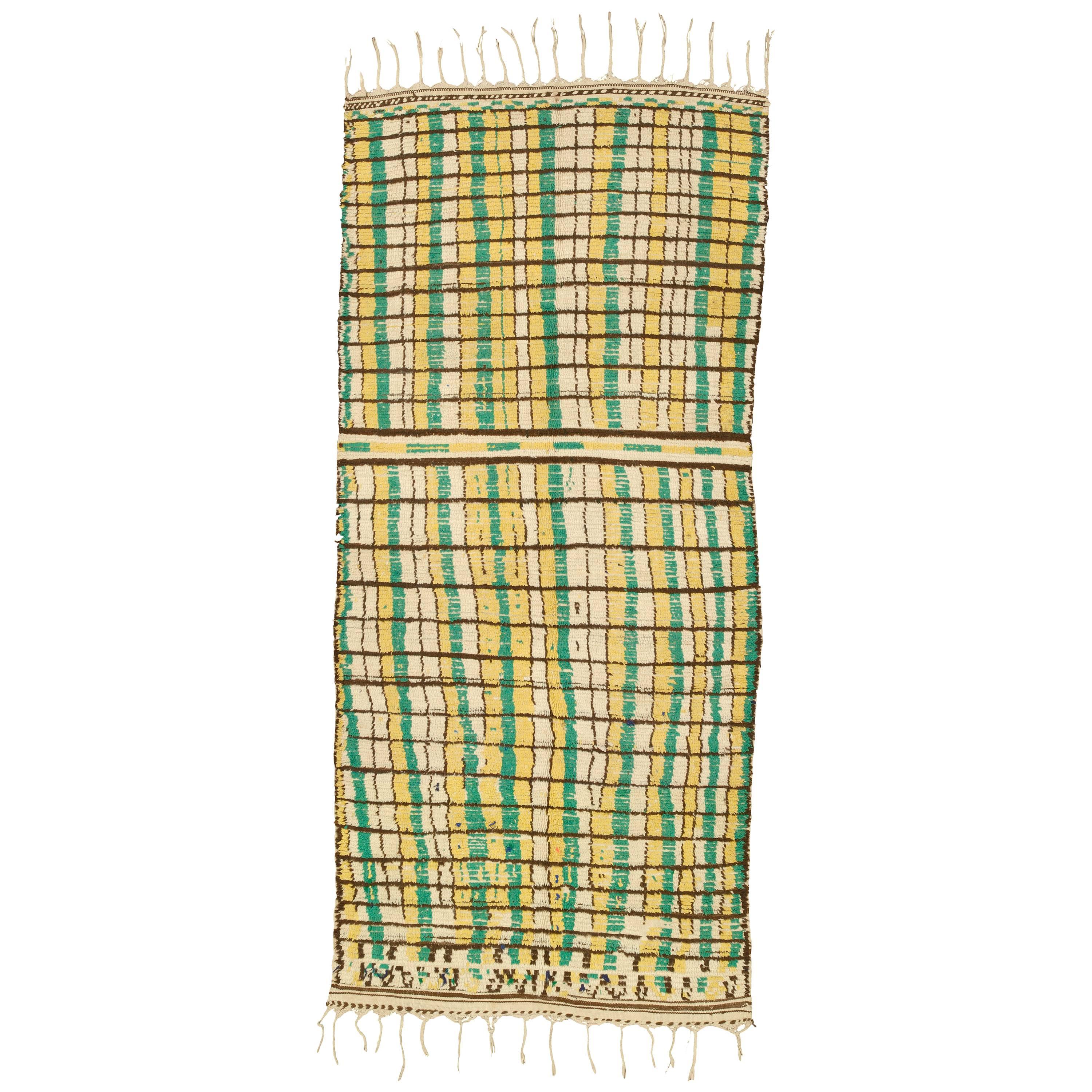 Vintage Azilal Moroccan Carpet, 1940 For Sale