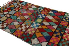 Vintage Azilal Moroccan Rug with Polychromatic Patterns by Rug & Kilim