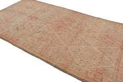 Vintage Azilal Moroccan rug with Red, Orange and White Patterns by Rug & Kilim