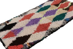 Vintage Azilal Moroccan Style Runner Rug, with Patterns from Rug & Kilim