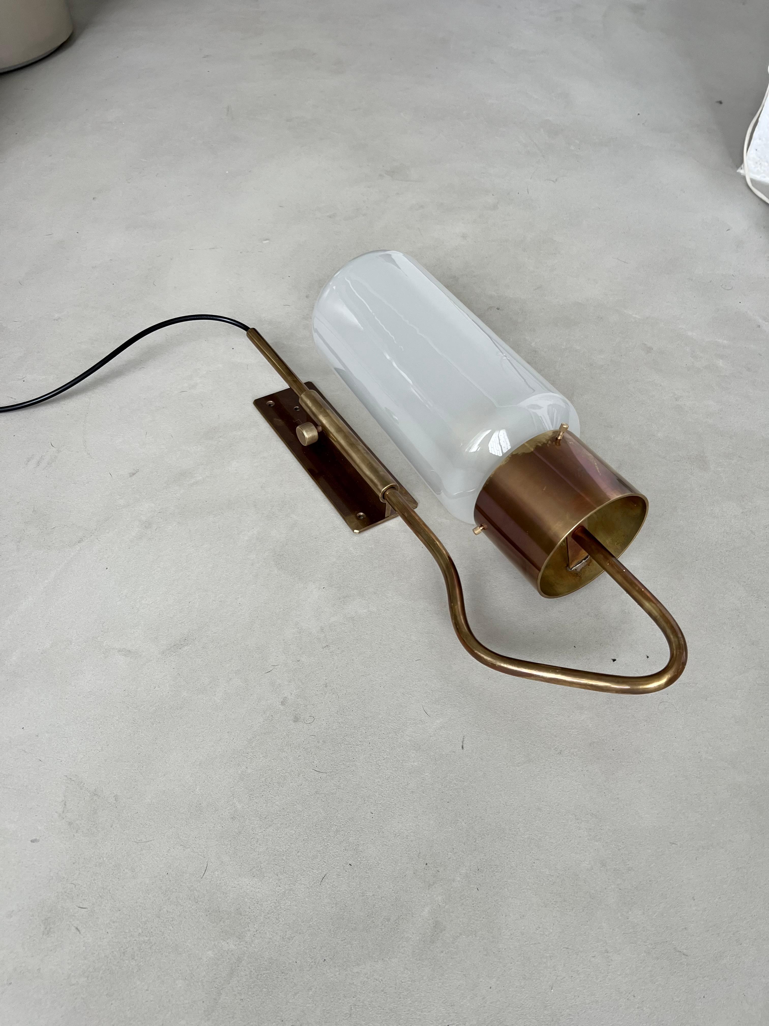 Lampe murale vintage Azucena LP10 Bidone de Luigi Caccia Dominioni, milieu du siècle dernier Excellent état - En vente à Milano, IT