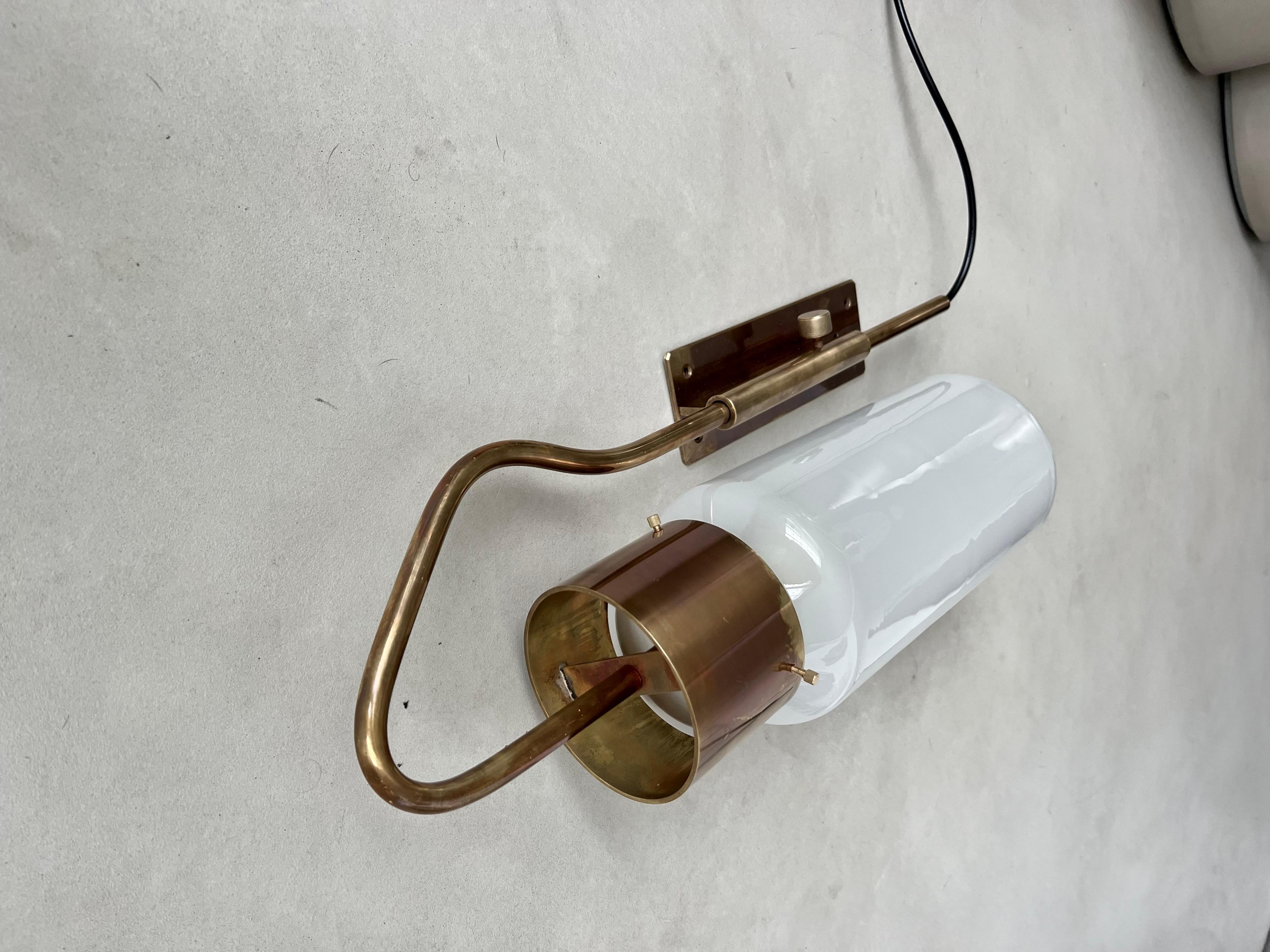 Milieu du XXe siècle Lampe murale vintage Azucena LP10 Bidone de Luigi Caccia Dominioni, milieu du siècle dernier en vente