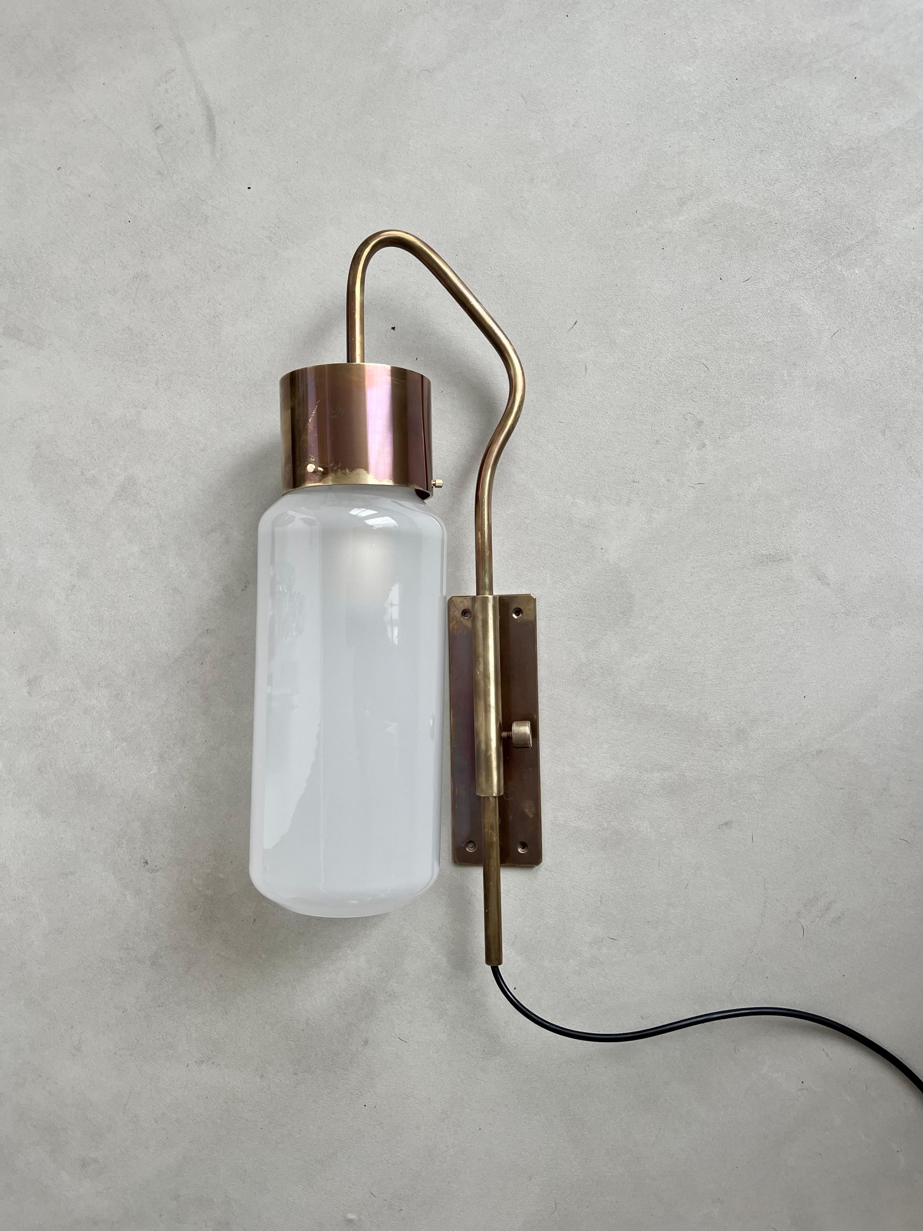 Lampe murale vintage Azucena LP10 Bidone de Luigi Caccia Dominioni, milieu du siècle dernier en vente 2