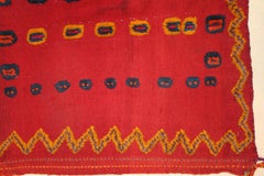 Vintage Baby Cradle Tribal Rug