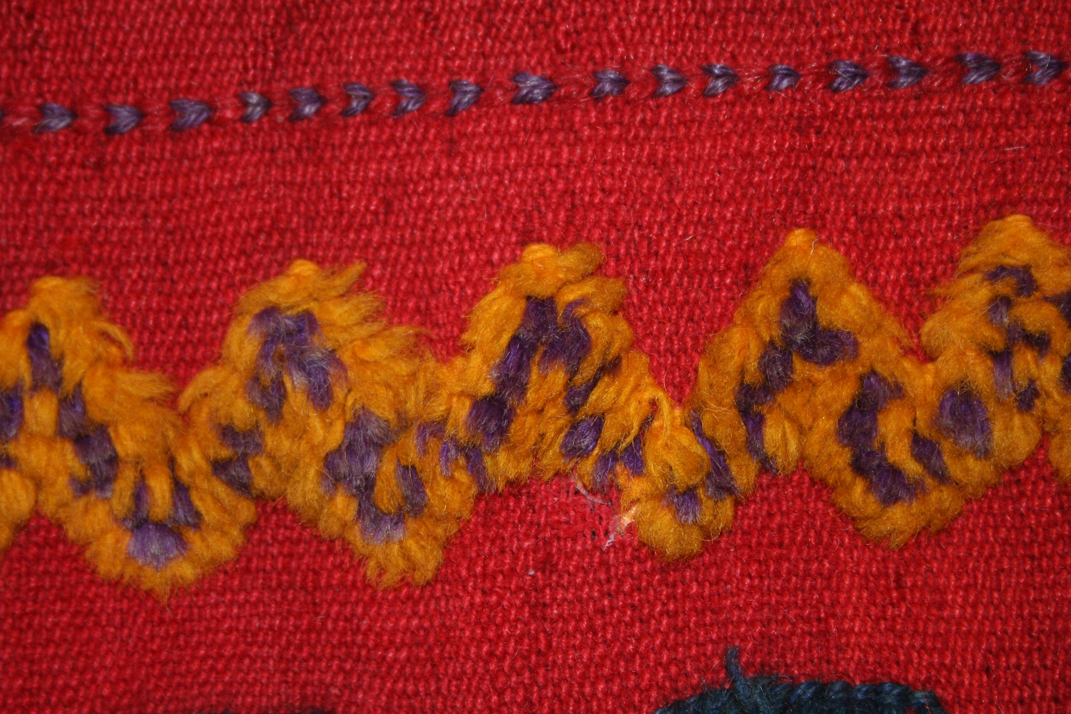 Baby Cradle Stammeskunst-Teppich (Türkisch) im Angebot
