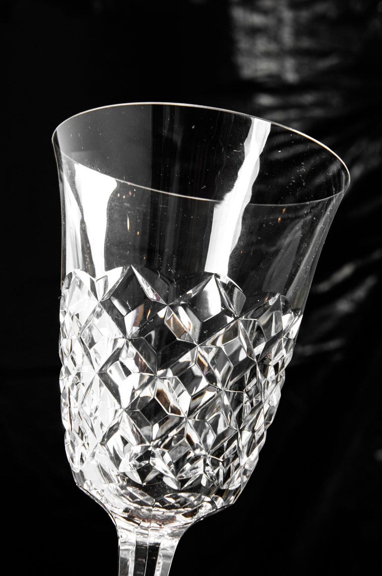 Vintage Baccarat Crystal Glassware Set For Sale at 1stDibs