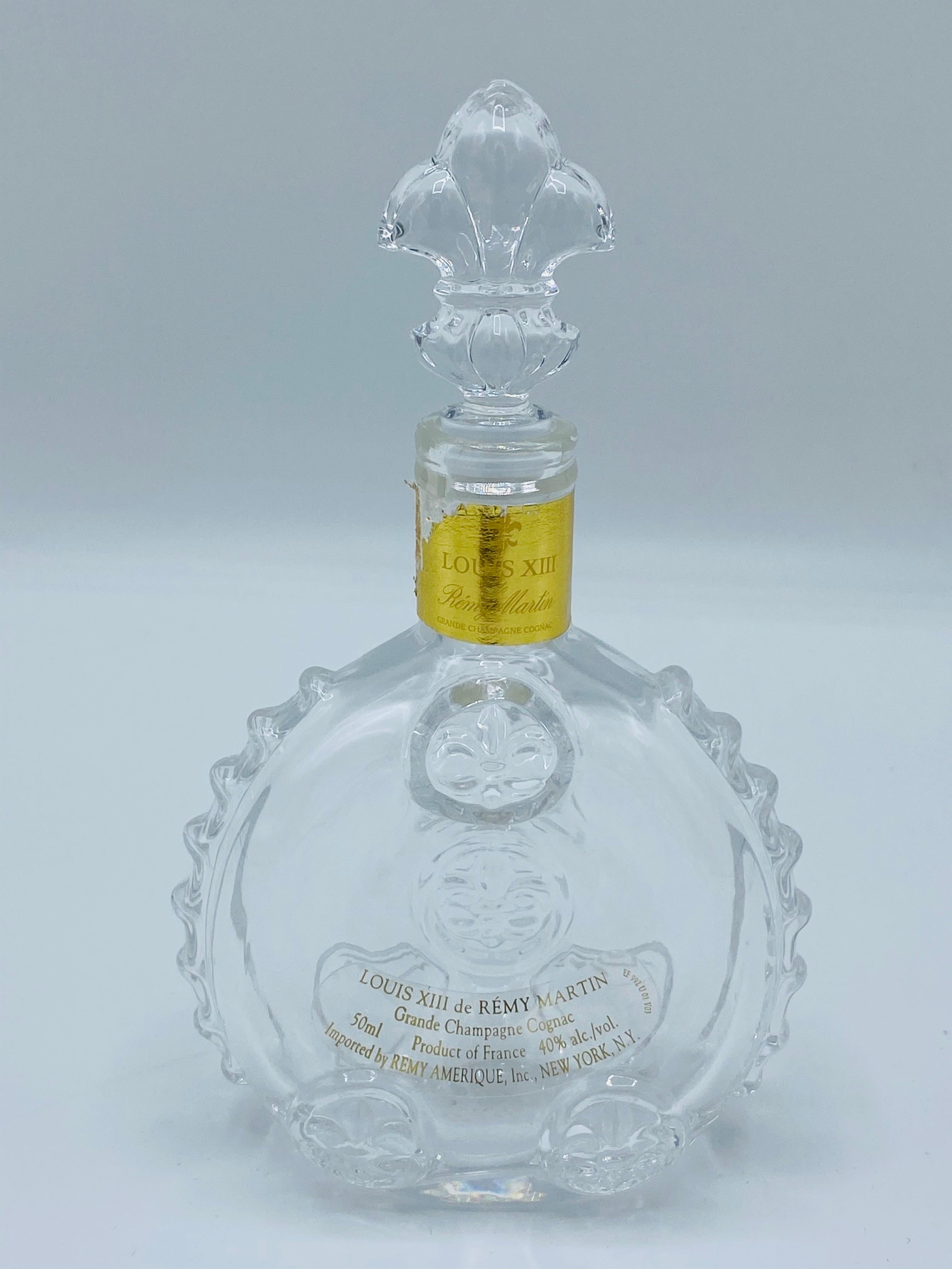 Vintage Baccarat Crystal Louis XIII Remy Martin Cognac Liquor Decanter Set:: 50ml 7