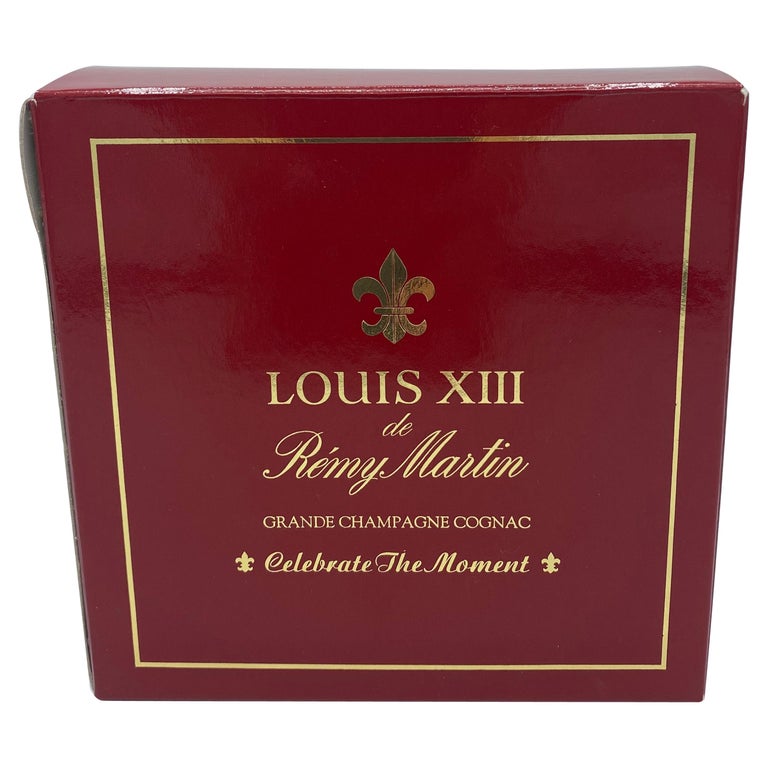 Remy Martin Louis XIII Cognac Baccarat Crystal Bottle in Presentation Box  For Sale at 1stDibs