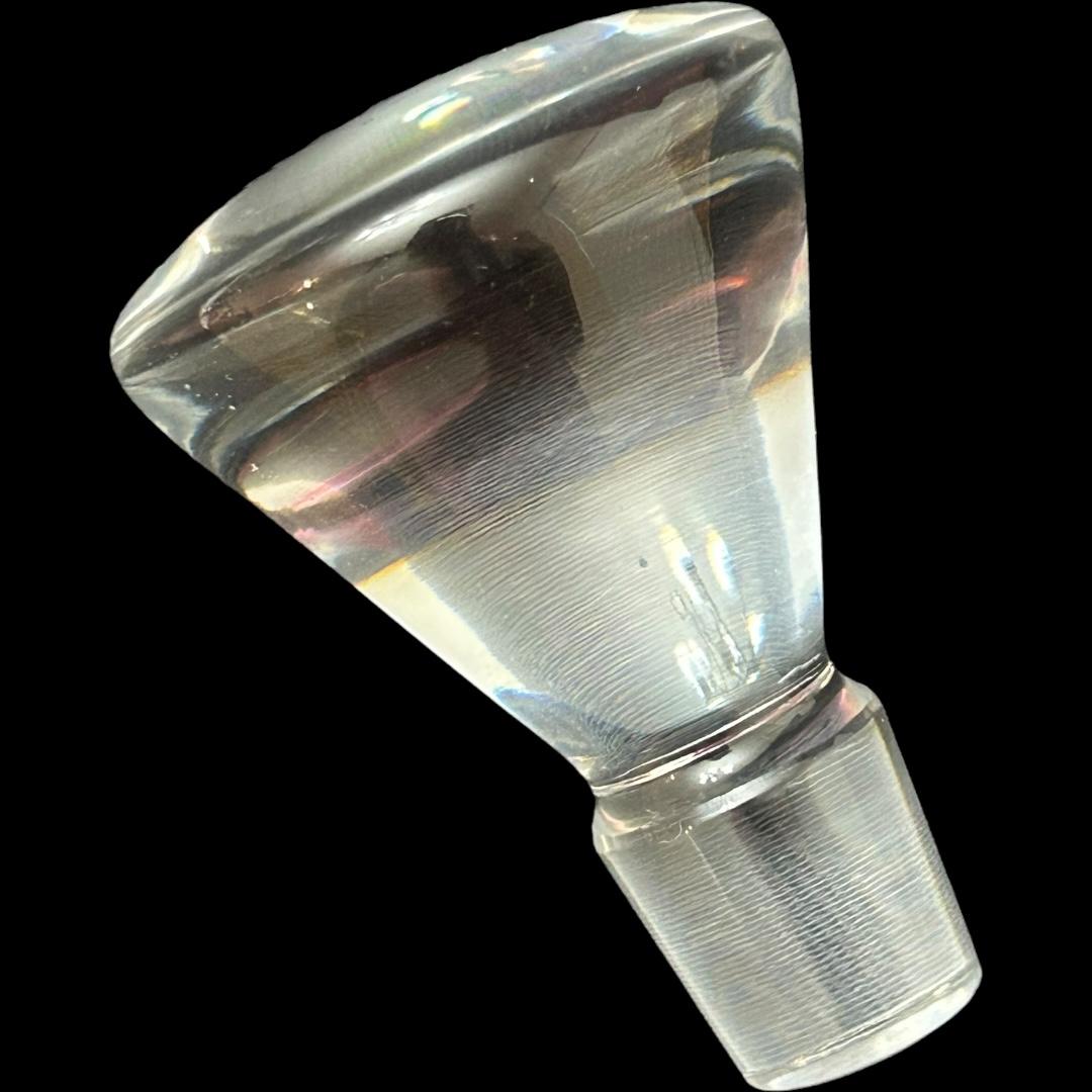 20th Century Vintage Baccarat France “Perfection” Crystal Classic Liquor Decanter For Sale