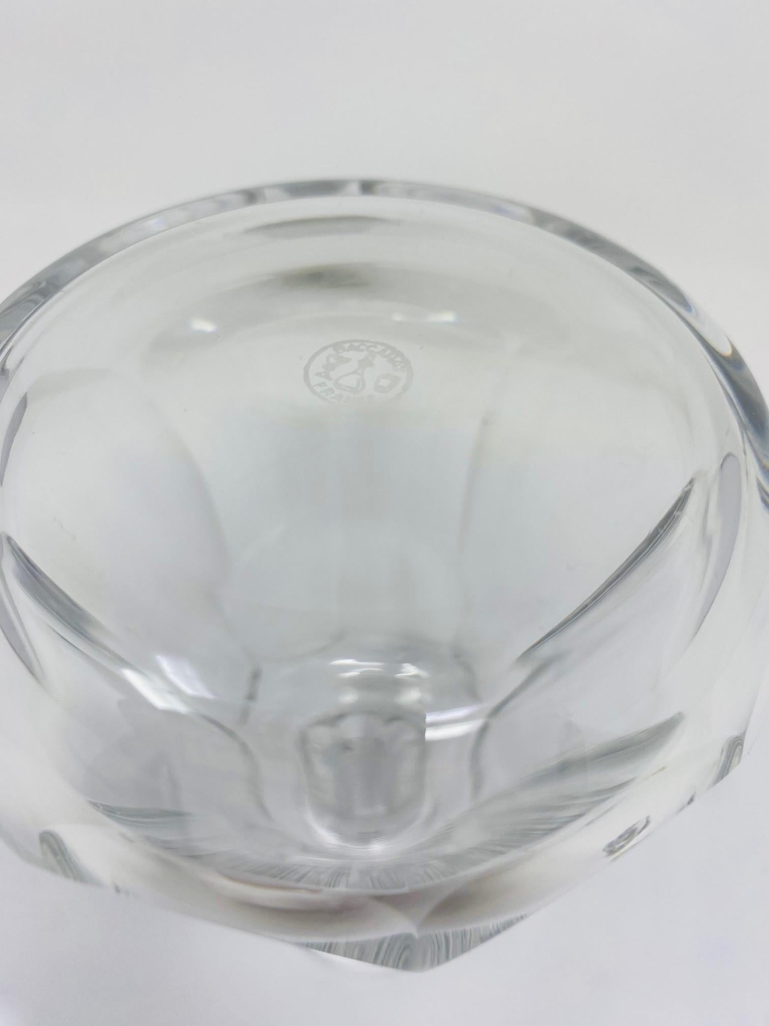 Mid-Century Modern Vintage Baccarat Talleyrand Crystal Decanter  For Sale