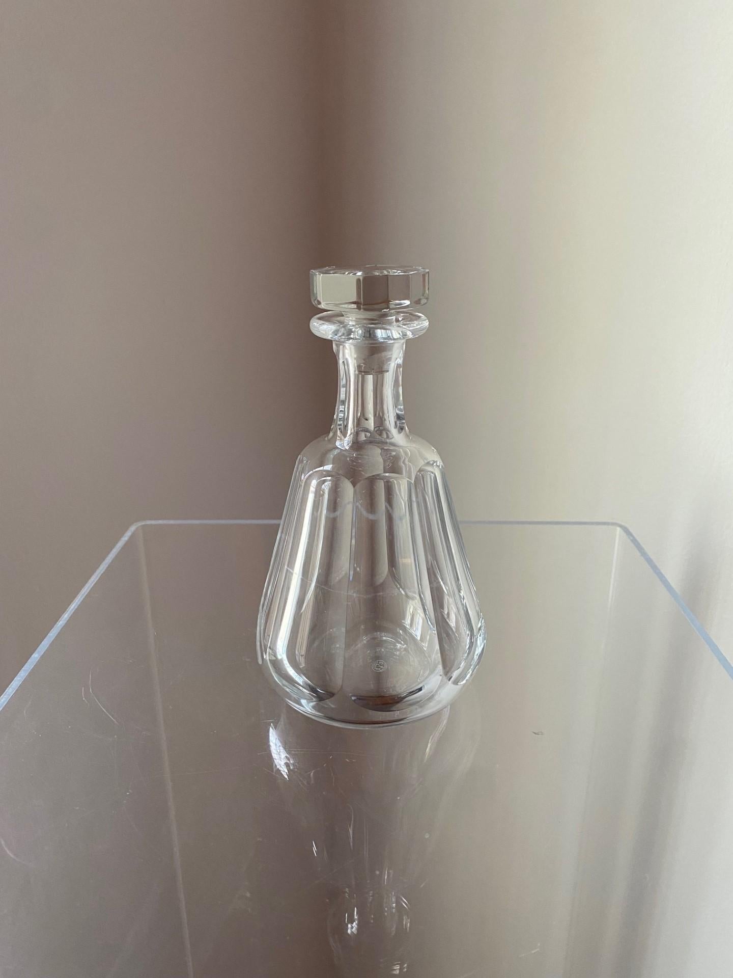 Hand-Crafted Vintage Baccarat Talleyrand Crystal Decanter  For Sale