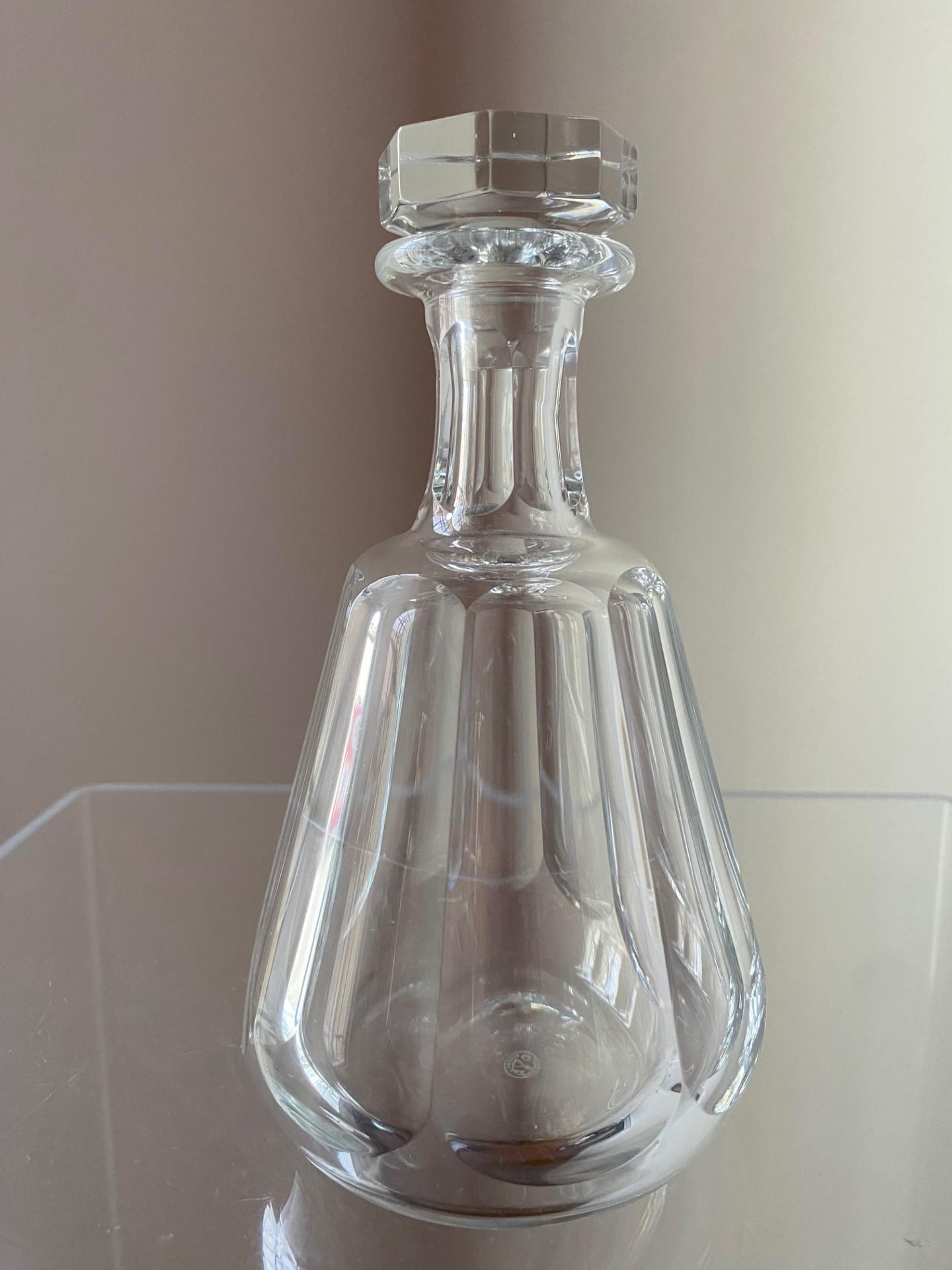 Hand-Crafted Vintage Baccarat Talleyrand Crystal Decanter  For Sale