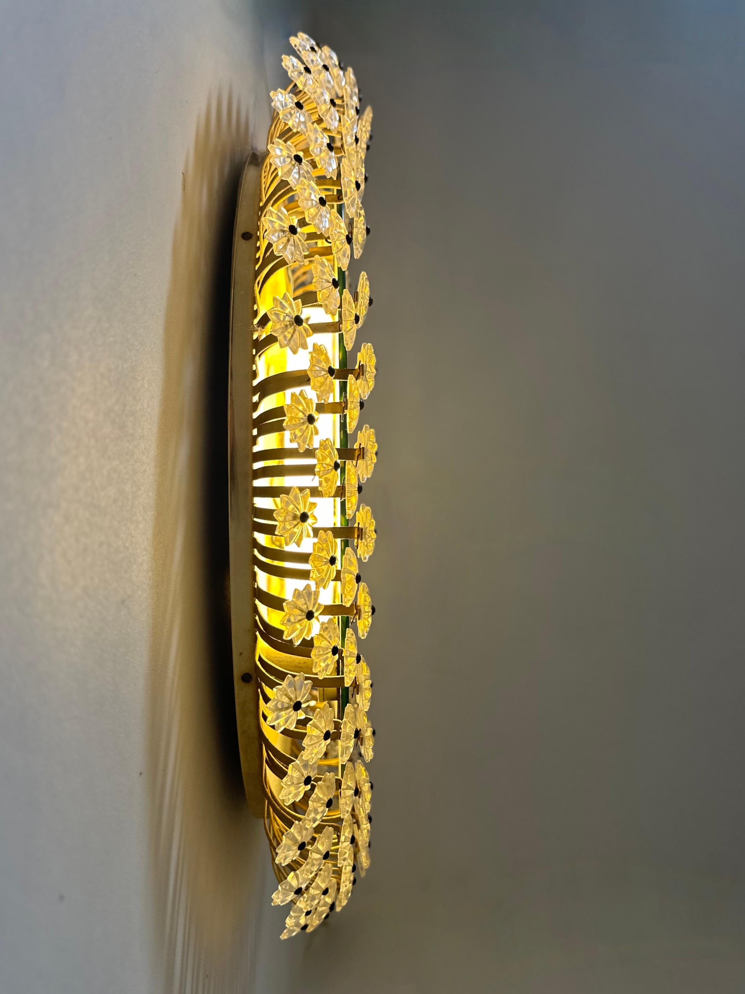Miroir à contre-jour vintage par Emil Stejnar pour Rupert Nikoll 1950s en vente 10