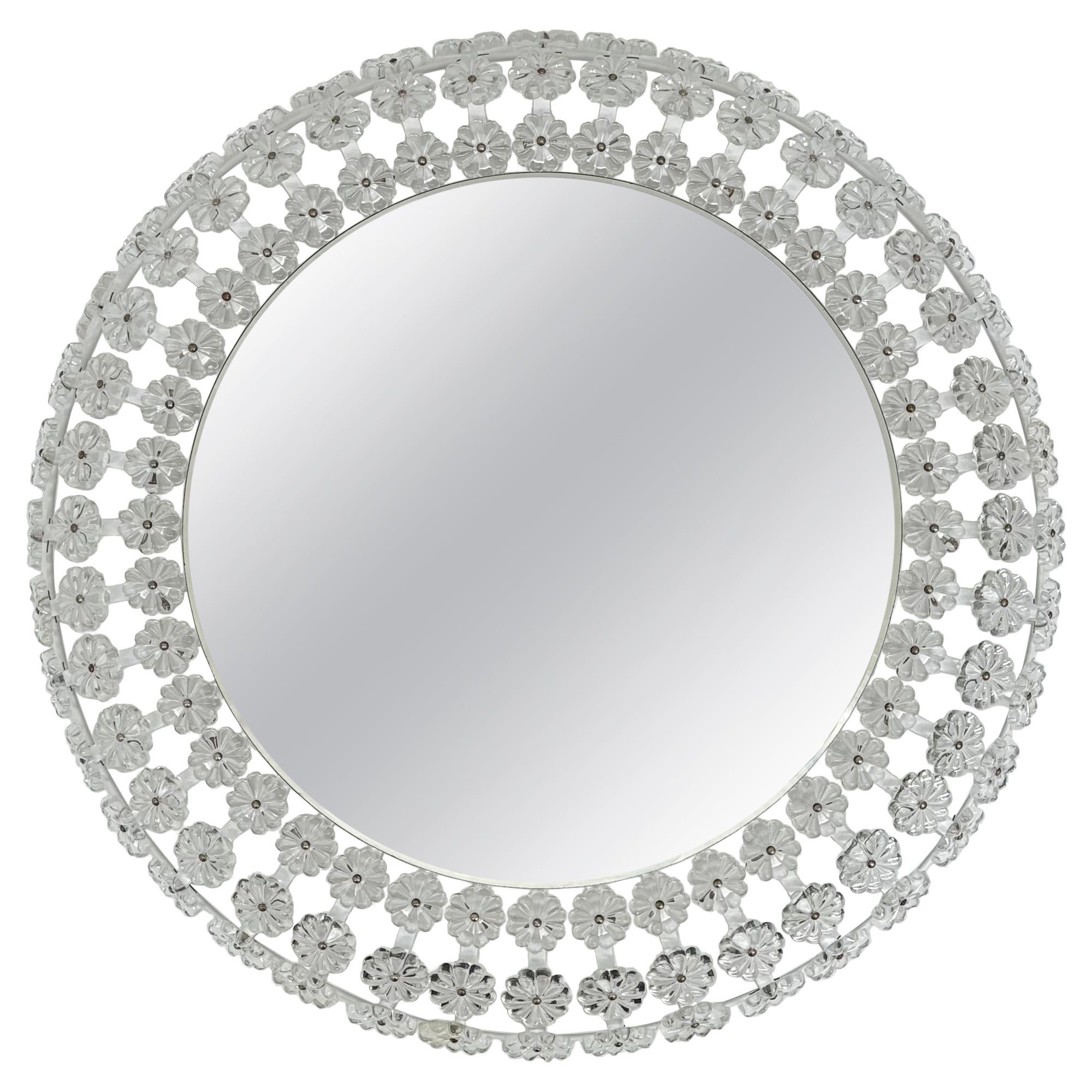 Vintage Back light Mirror by Emil Stejnar for Rupert Nikoll 1950s