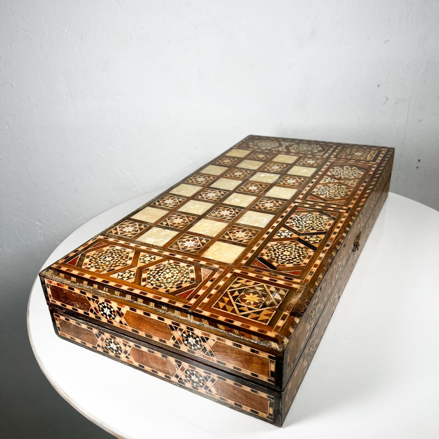 moroccan backgammon set