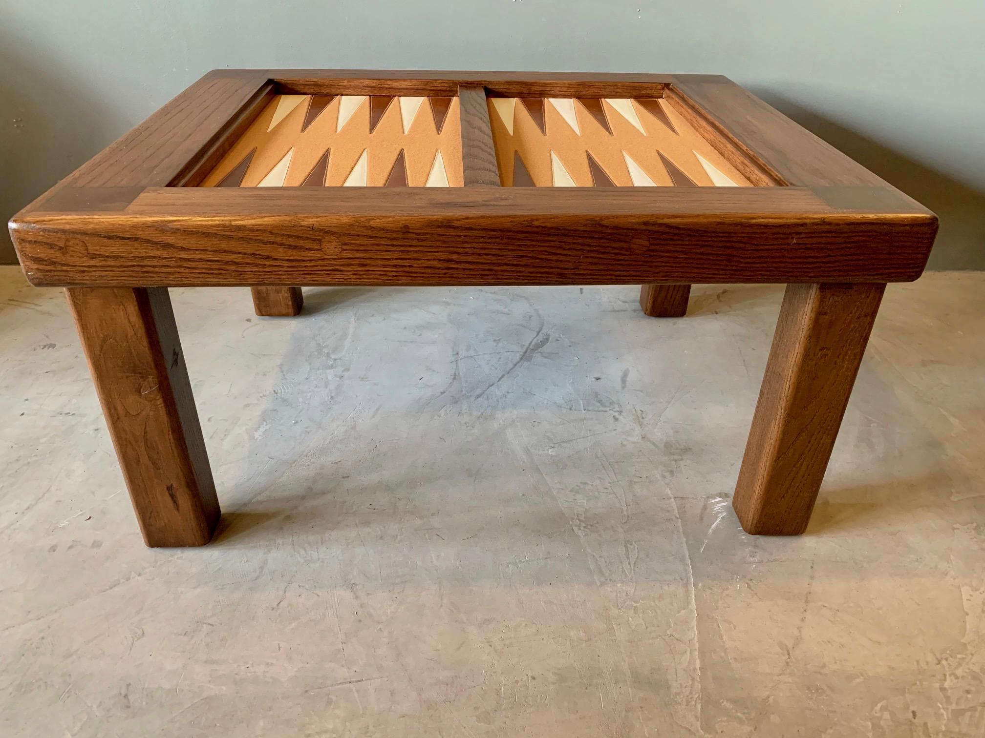 backgammon coffee table