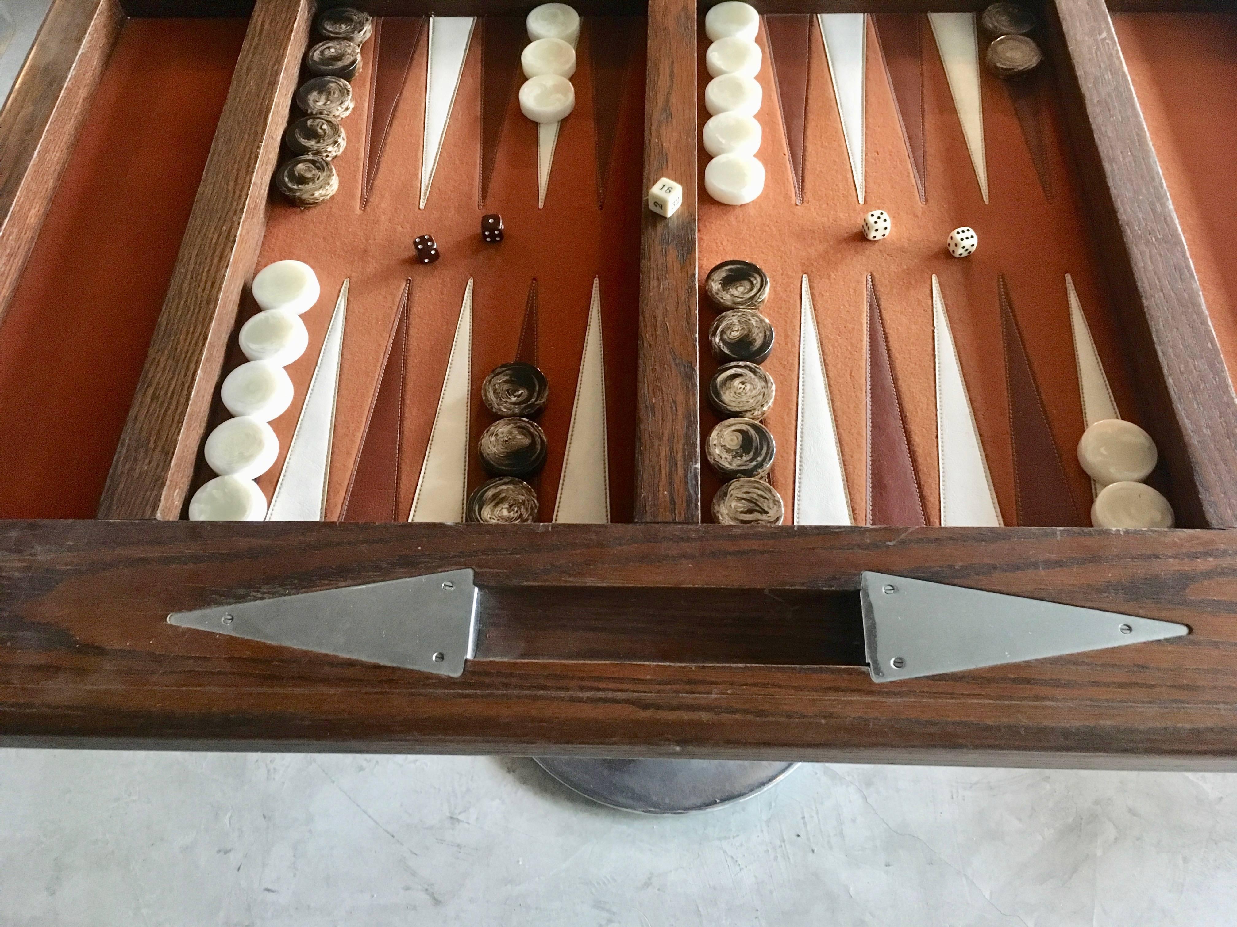 Vintage Backgammon Table 1