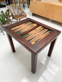 Vintage Backgammon Table
