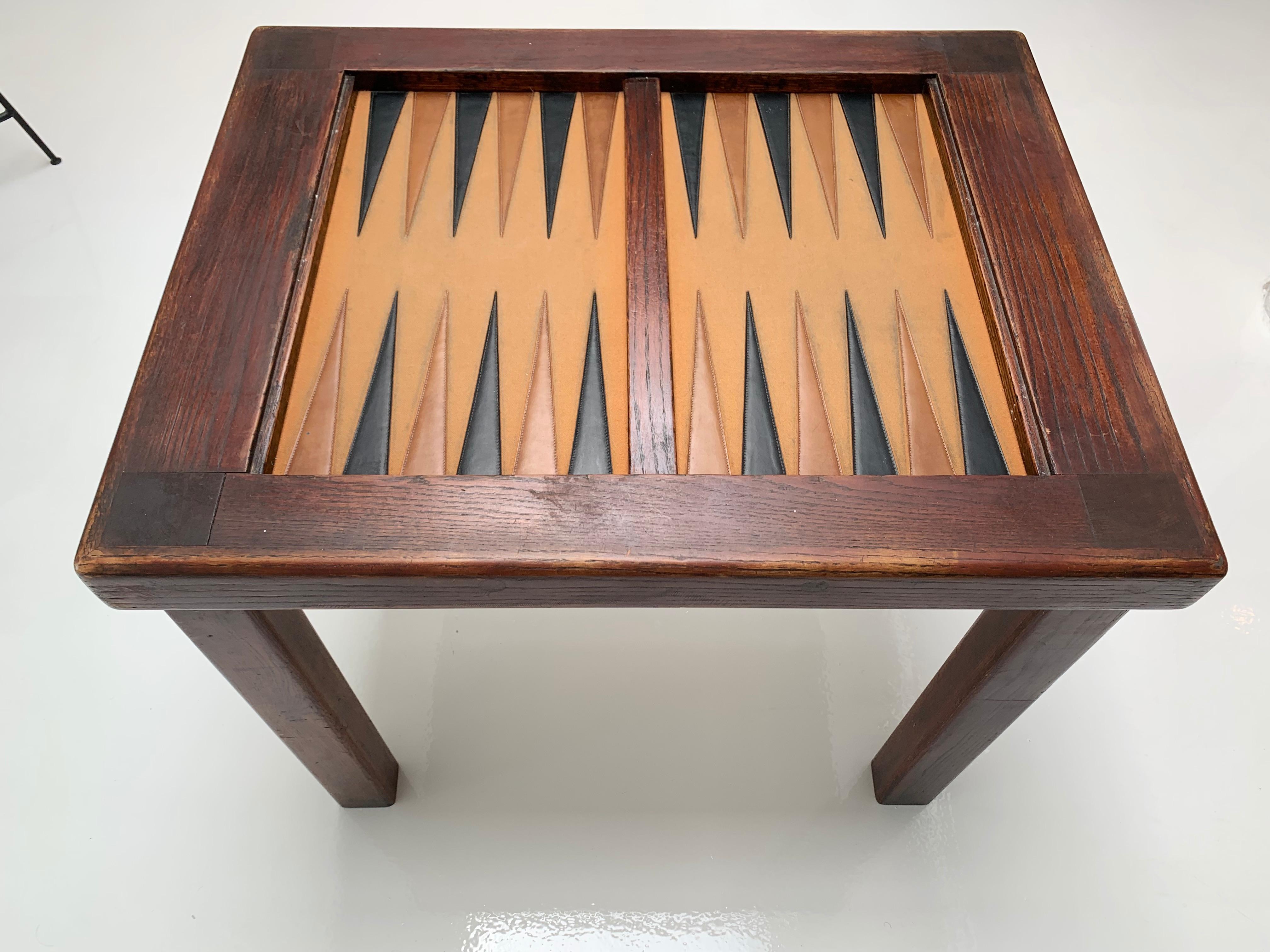 American Vintage Backgammon Table