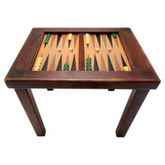 Retro Backgammon Table