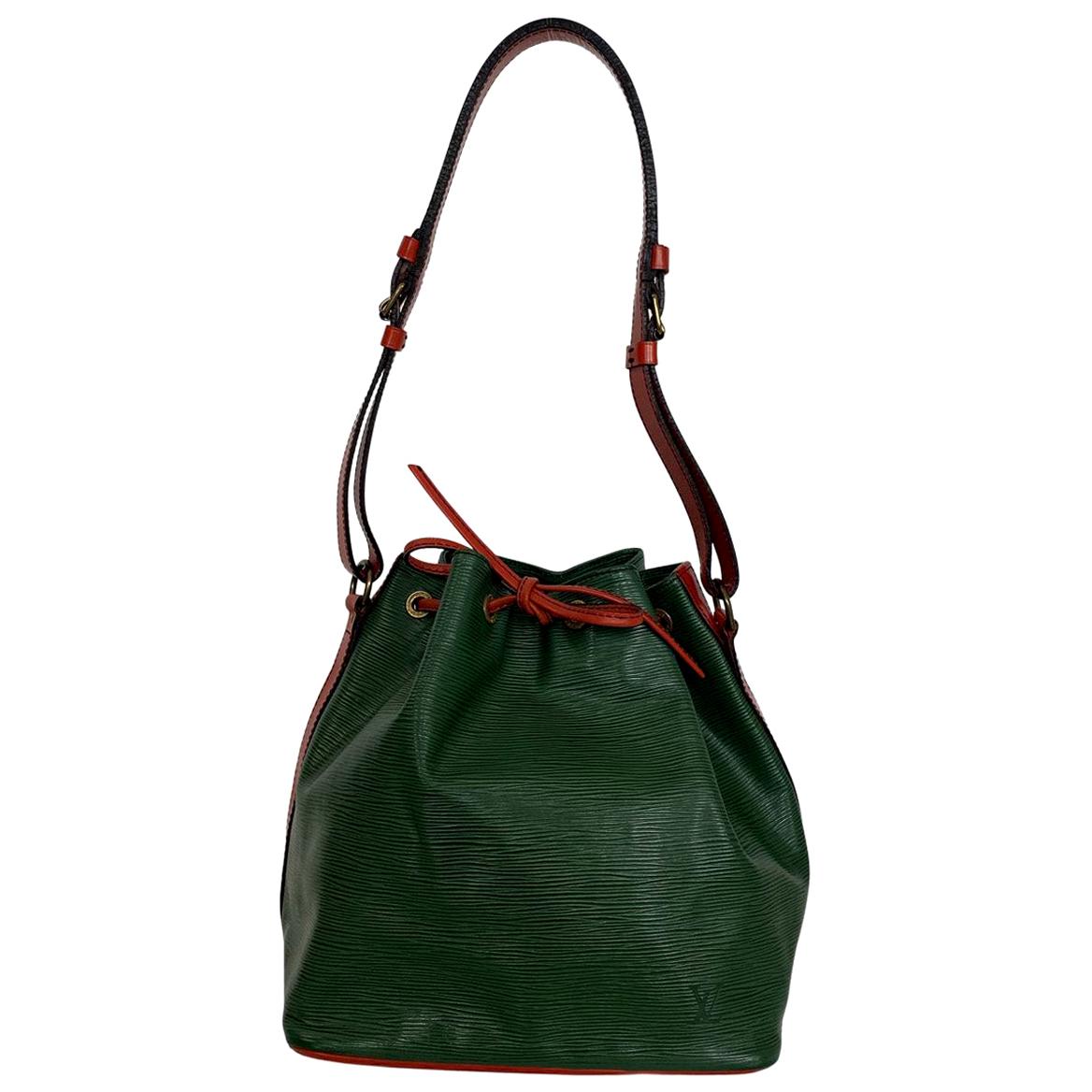 Vintage Bag Louis Vuitton Petit Noé Epi Leather For Sale