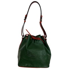 Vintage Louis Vuitton red, blue, and green, epi bucket hobo GM noe sho –  eNdApPi ***where you can find your favorite designer  vintages..authentic, affordable, and lovable.