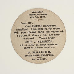 Vintage Baines Golf Trade Card, Burhill Golf Club.