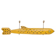 Vintage Bait Store Fish Sign