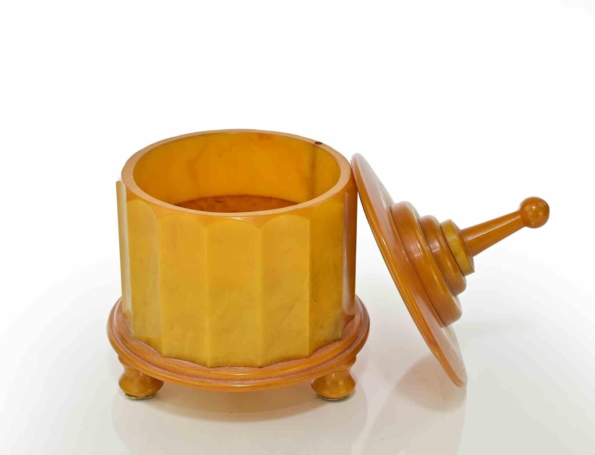 European Vintage Bakelite Box, 1940s For Sale