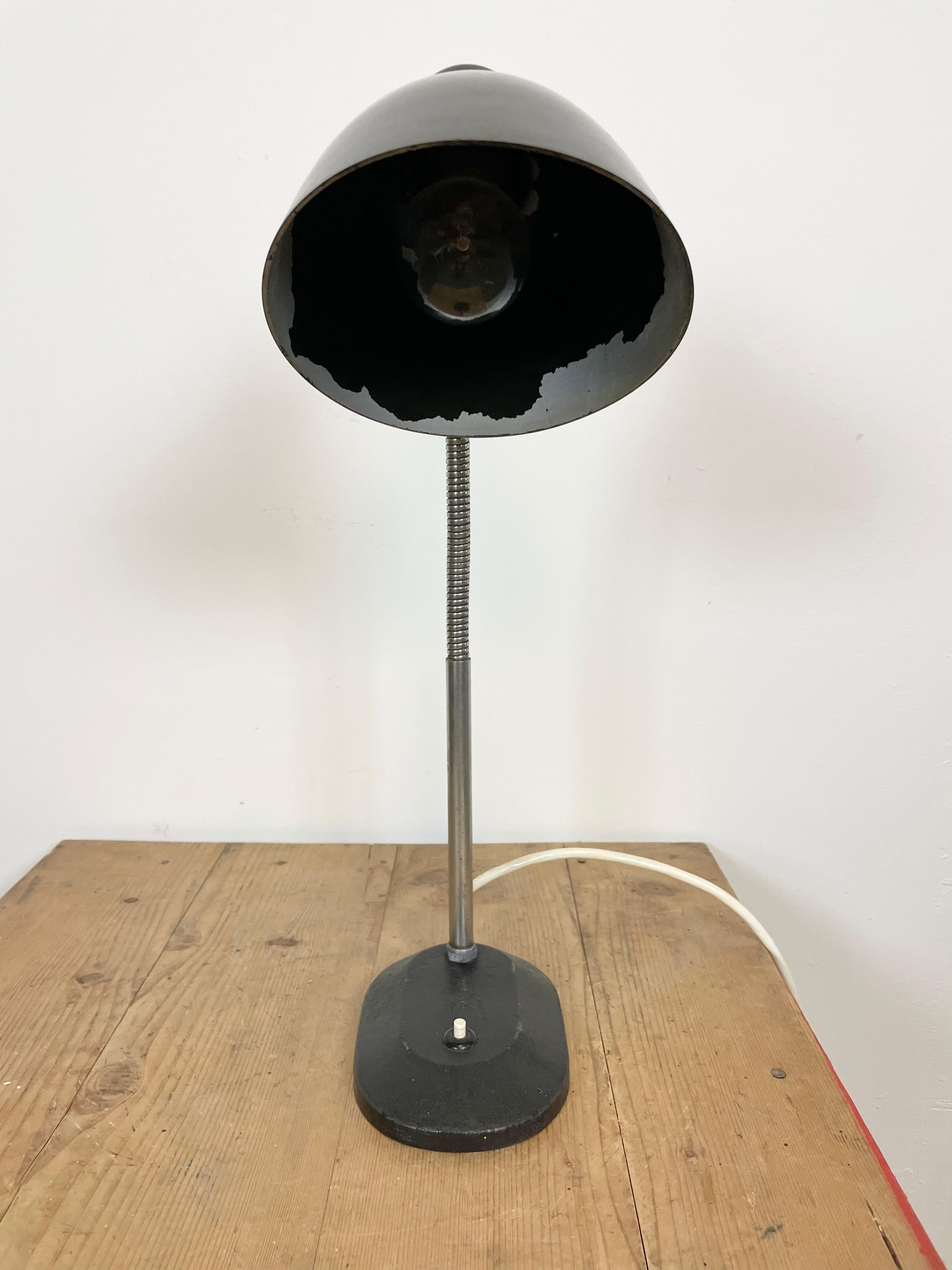 Schreibtischlampe aus Bakelit von Nolta, Lux, 1930er Jahre im Angebot 3