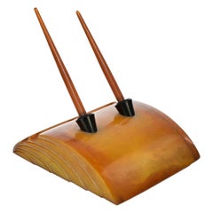 Vintage Bakelite Pen Holder, 1940s