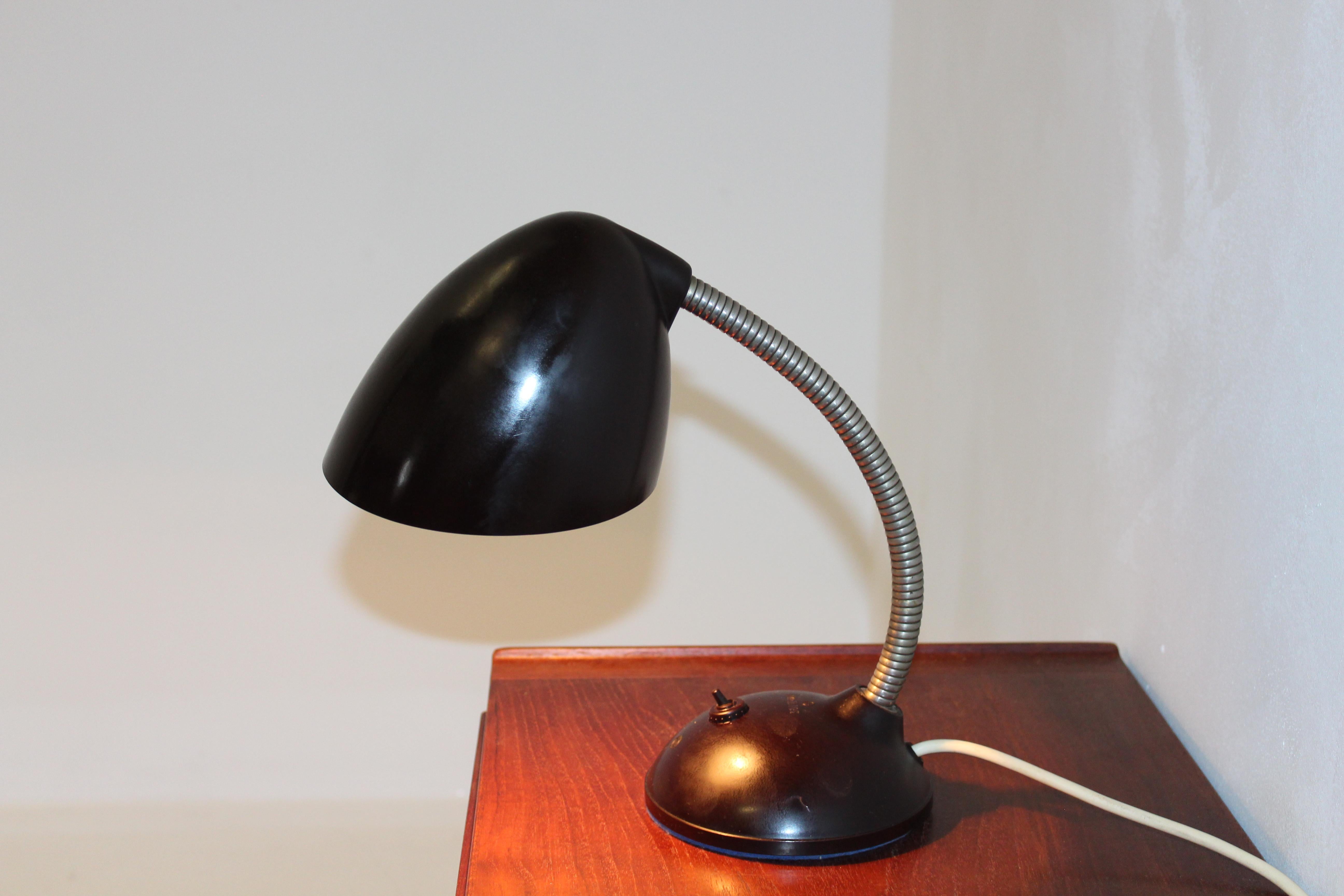Mid-20th Century Vintage Bakelite Table Lamp, 1950s For Sale