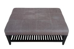 Vintage Baker Barbara Barry Cocktail Ottoman Foot Stool Footrest 44"