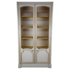 Vintage Baker Country French Provincial China Display Cabinet Bookcase Câble 81