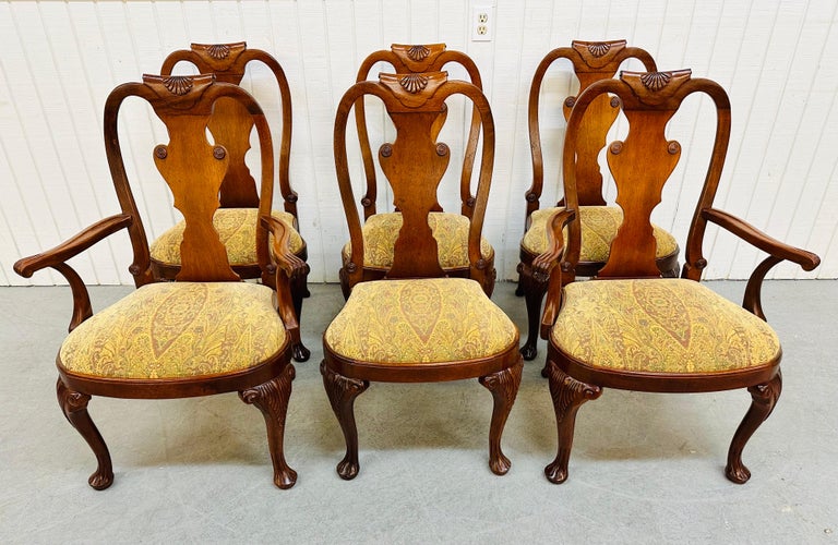 Vintage Baker Furniture Charleston Collection Mahogany Dining Chairs
