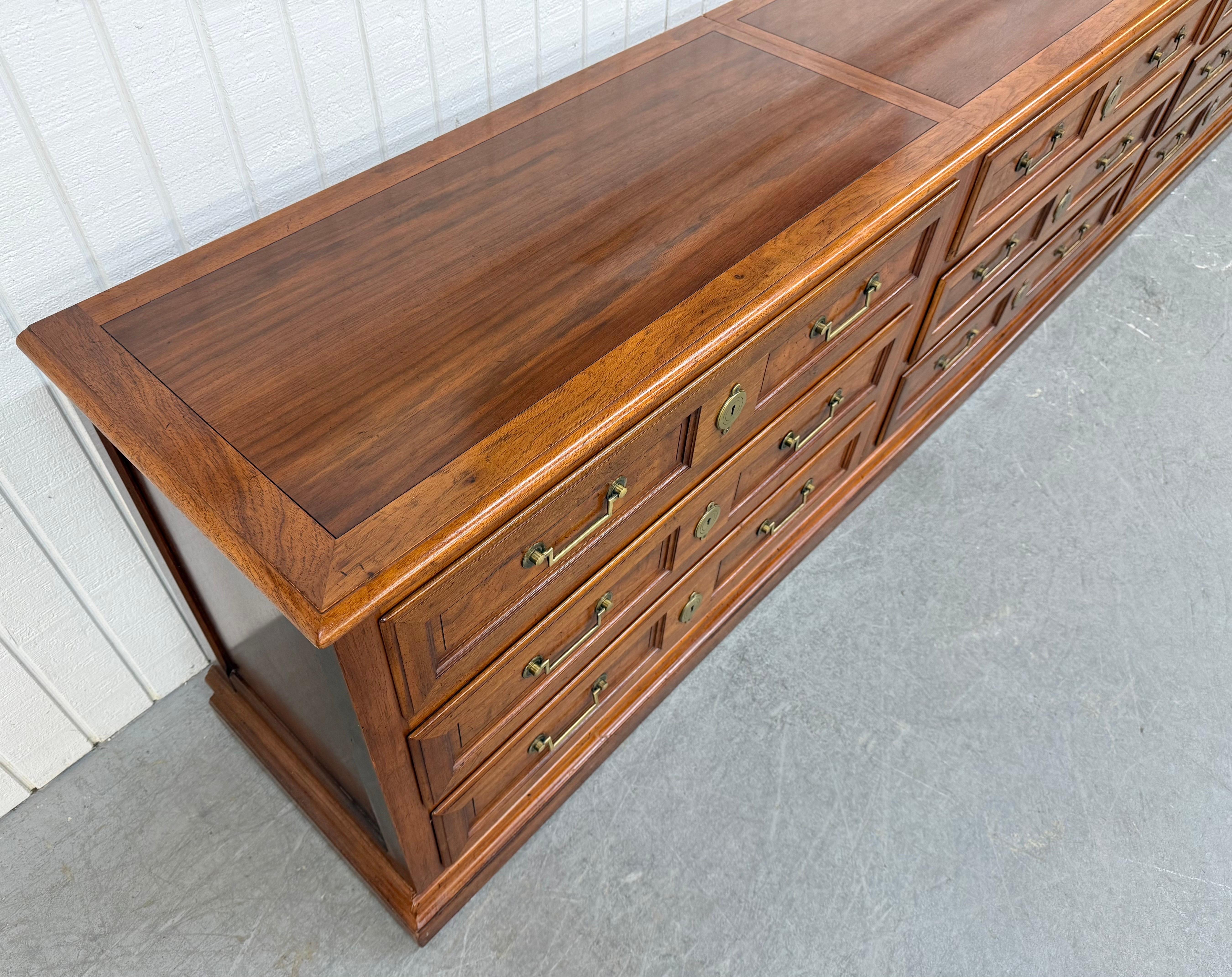 American Vintage Baker Furniture Directoire Style Triple Dresser