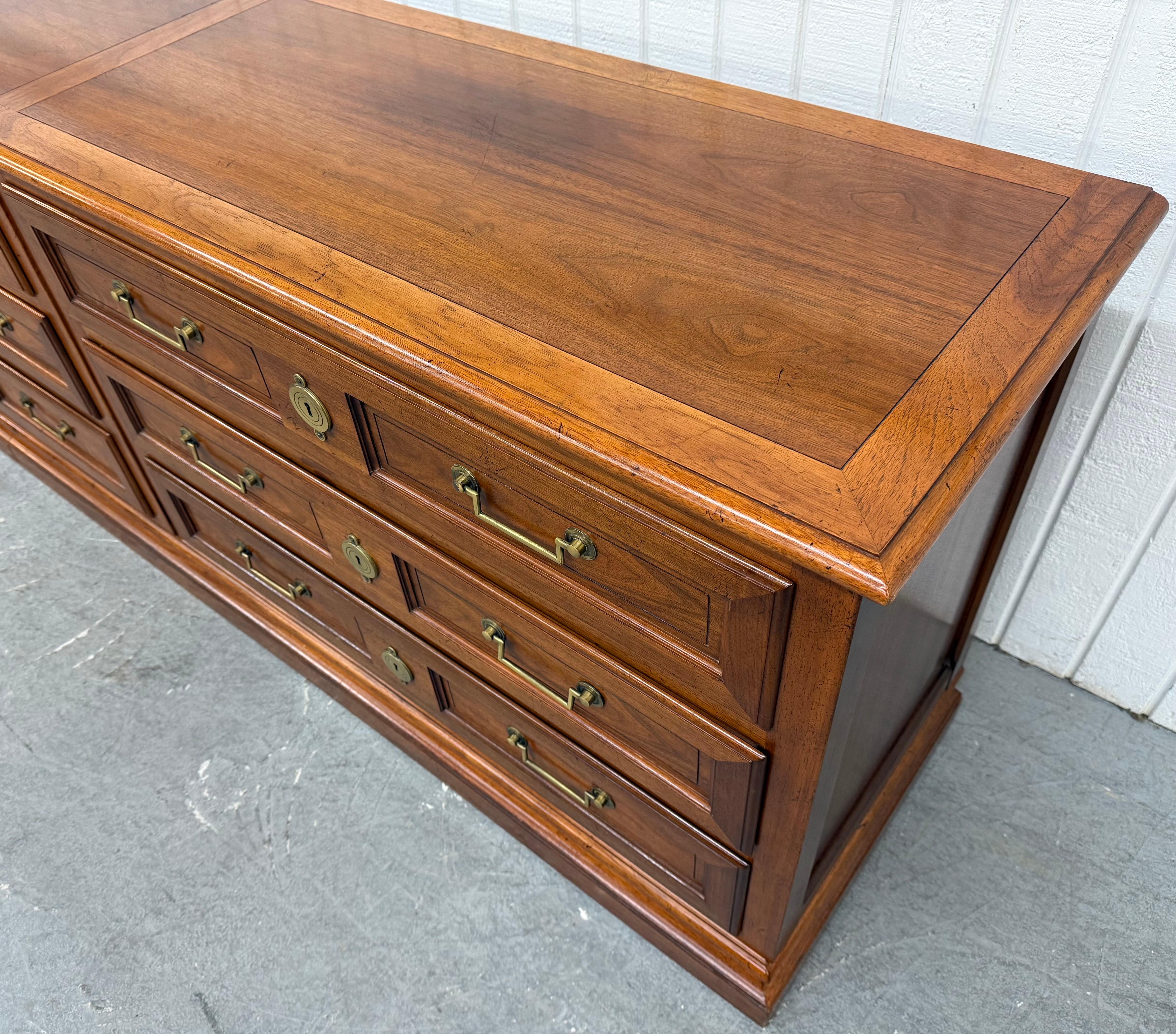 20th Century Vintage Baker Furniture Directoire Style Triple Dresser