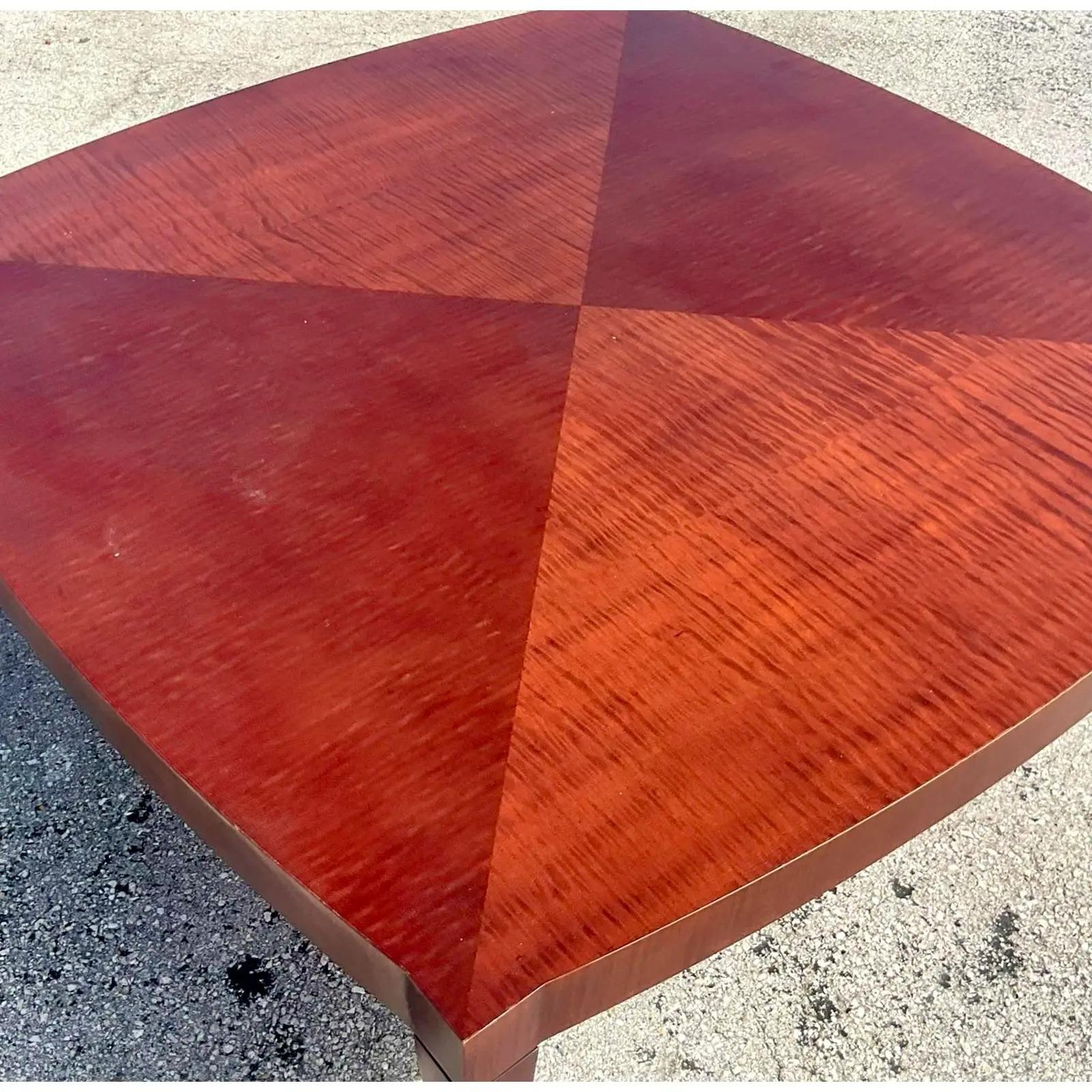Vintage Baker Harlequin Coffee Table In Good Condition For Sale In West Palm Beach, FL