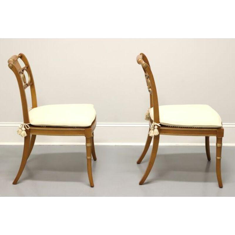 American BAKER Historic Charleston Governor Alston Regency Dining Chairs - Pair B