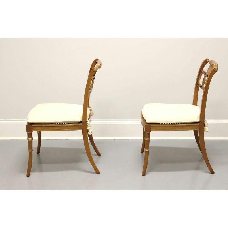 20th Century BAKER Historic Charleston Governor Alston Regency Dining Chairs - Pair B