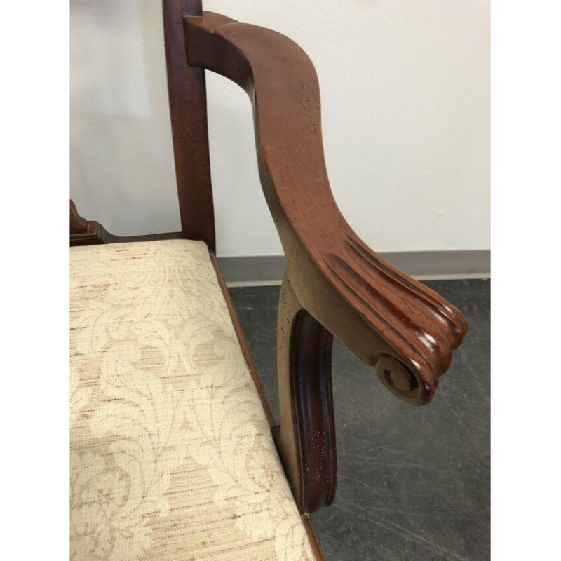 BAKER Mahogany Chippendale Ball in Claw Dining Armchairs - Pair 3