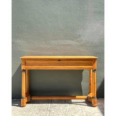 Vintage Baker Milling Road Pine Console
