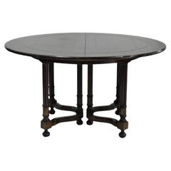 Vintage Baker Milling Road Round Dining Table