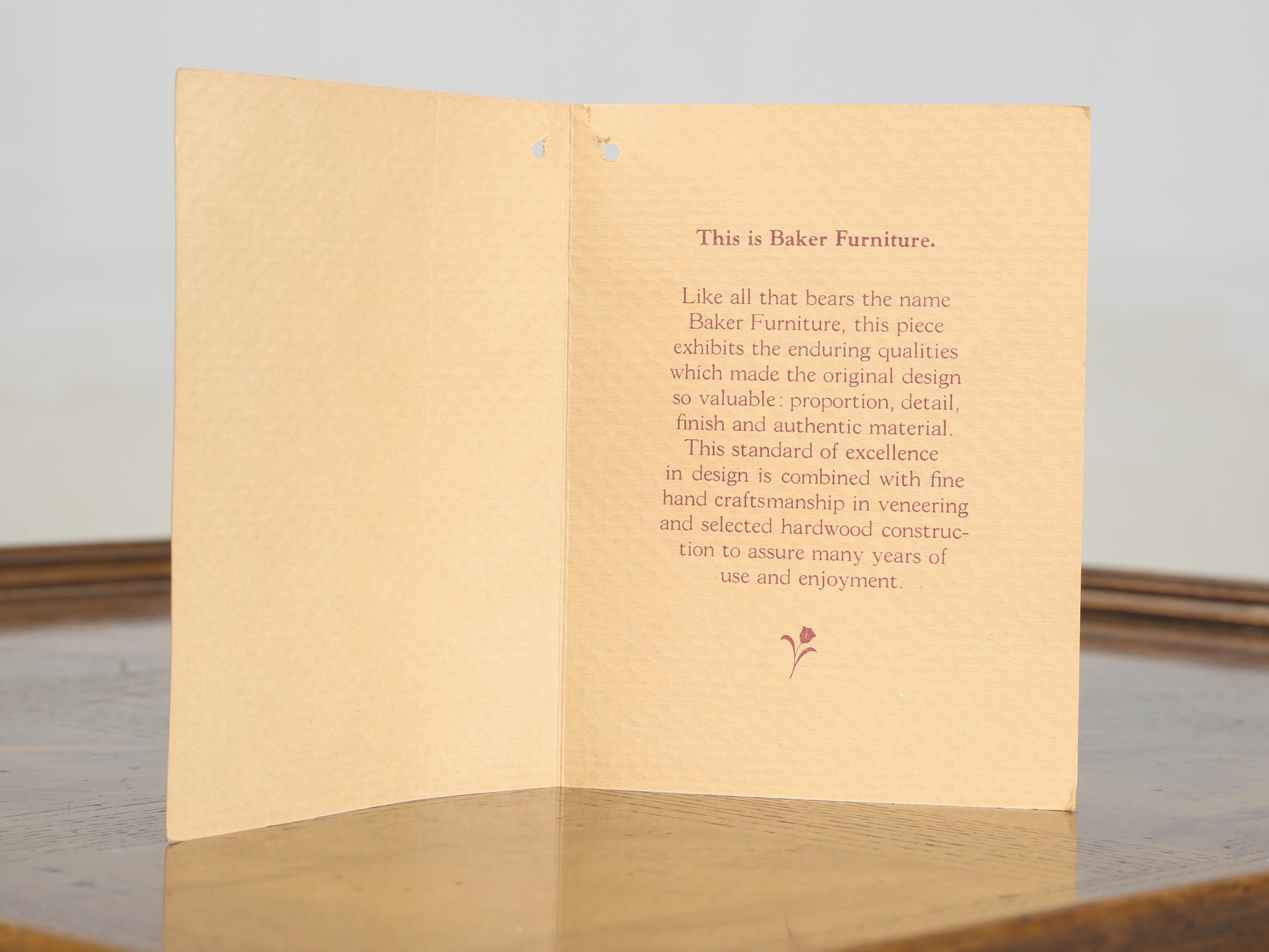 Tavolino a due piani o tavolino vintage Baker Oak Barley Twist degli anni '70 in vendita 5