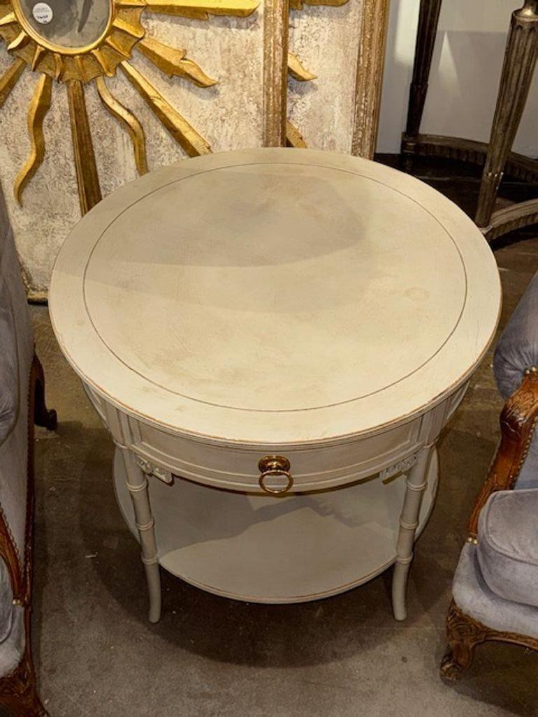 Table d'appoint Baker Regency vintage Bon état - En vente à Dallas, TX